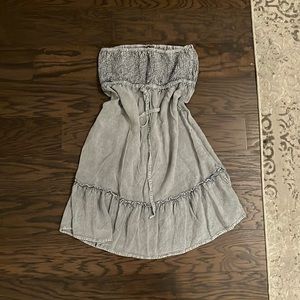 Tube chambray dress
